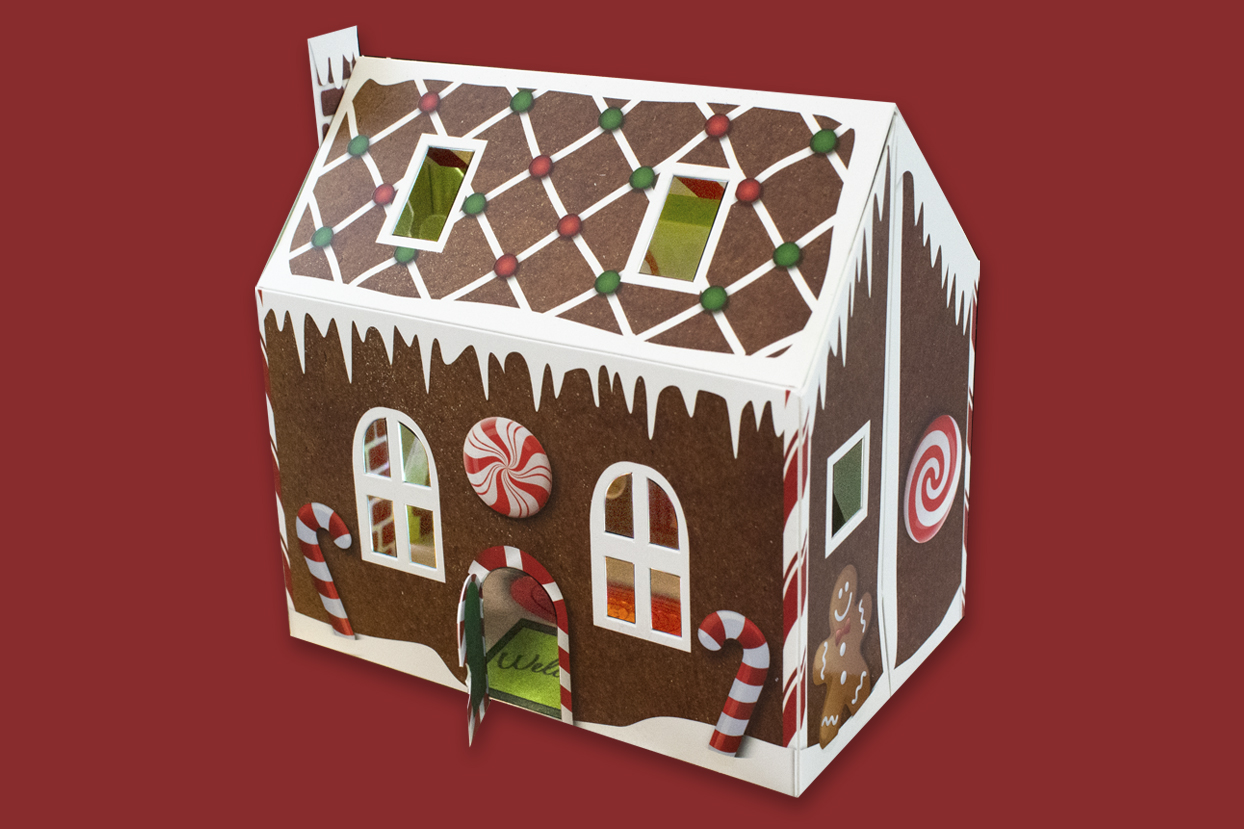 Gingerbread Pop-Up House