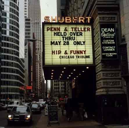 Shubert Theater Sign