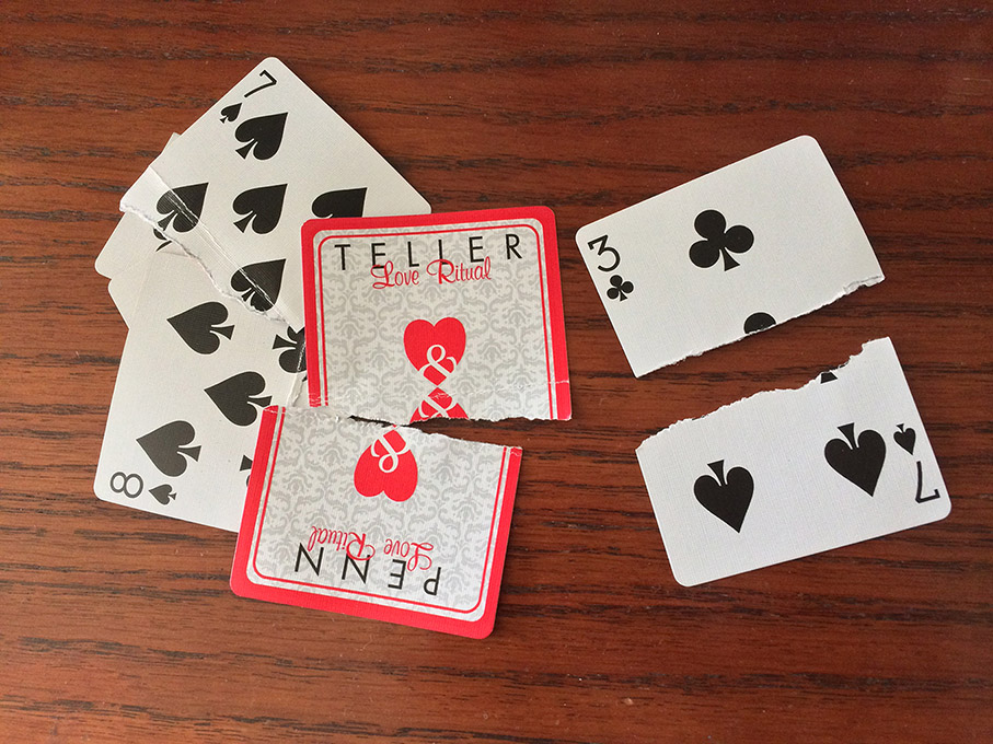 Penn and Teller's Love Ritual Cards